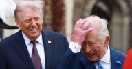 Trump Immediately Breaks Royal Protocol After Landing In UK