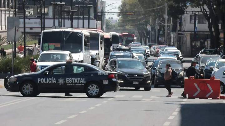 Cierre del primer cuadro de Toluca genera problemas a trabajadores y transportistas