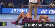 Alcaraz drops in pain