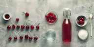 Cómo preparar un jugo de cereza con proteína para ganar masa muscular y volverse más fuerte