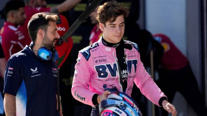 “Este deporte da revancha”: el posteo de Colapinto tras el choque en la clasificación del GP de Azerbaiyán