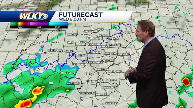 Impact weather holding on tonight...