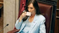 Victoria Villarruel fue a votar con bajo perfil y no dio declaraciones