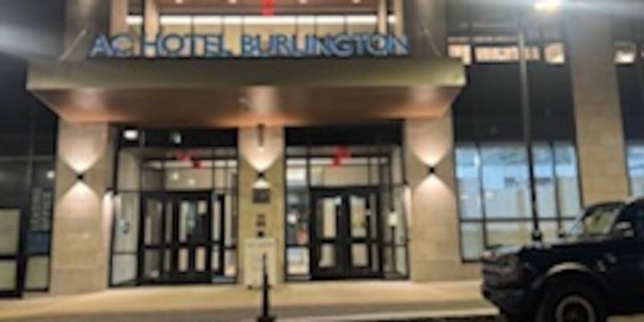 Guests check in to new Burlington Square complex