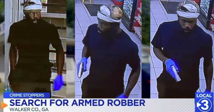 Crime Stoppers: Help identify armed robber in North Georgia