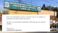 Clases en el CCH Sur, suspendidas "hasta nuevo aviso" tras muerte de estudiante atacado con una navaja