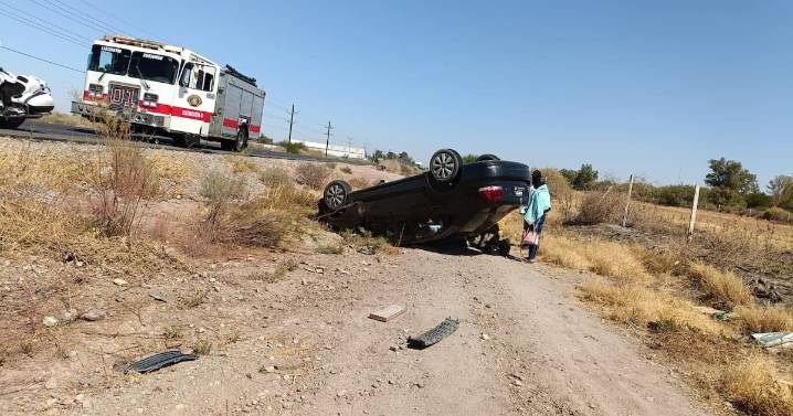 Muere adolescente en volcadura en San Luis, Arizona