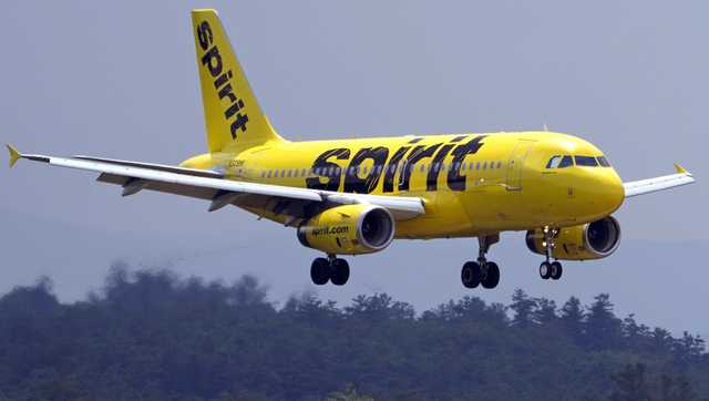 Spirit Airlines says it plans to furlough 1,800 flight attendants before the end of the year