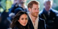 Meghan Markle Wears a Carolina Herrera Dress to the One805Live! Benefit Concert with Her Husband