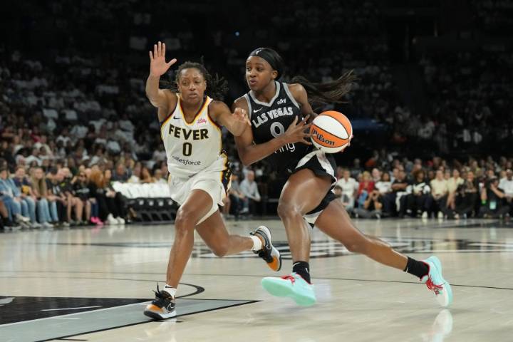 Fever upset Las Vegas Aces in game one of WNBA semi