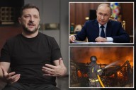 Ukraine's Volodymyr Zelensky warns Russian officials over ending war