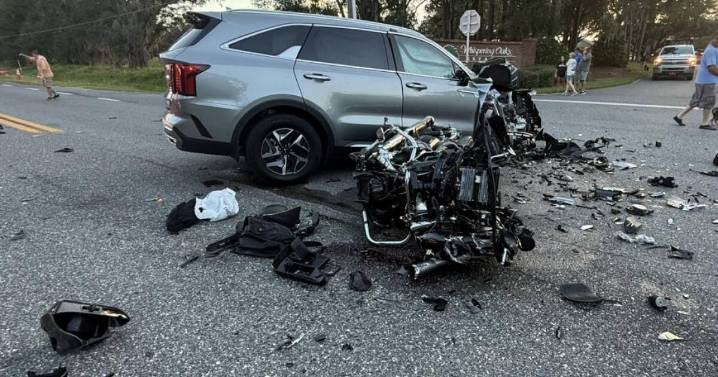 Motorcyclist killed in Hernando crash after car turns into his path: FHP