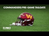 LIVE: Commanders pre-game tailgate with Chad Ricardo