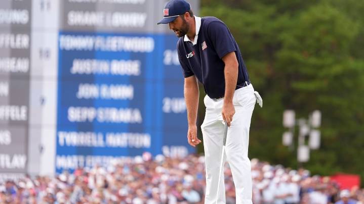 Scheffler loses twice more to become the first US player to be 0-4 through 4 sessions at a Ryder Cup
