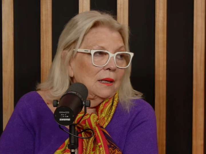 Lilita Carrió sorprendió al hablar de su novio de 95 años: "Es muy famoso, nos vemos una vez por semana"