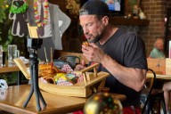 Food challenge YouTuber conquers French Creek party boat platter