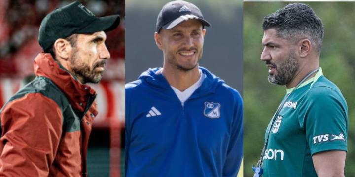 Esta fue la última vez que América, Nacional y Millonarios se quedaron sin técnico en la misma temporada