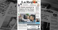 La portada de La Región de este miércoles, 10 de septiembre