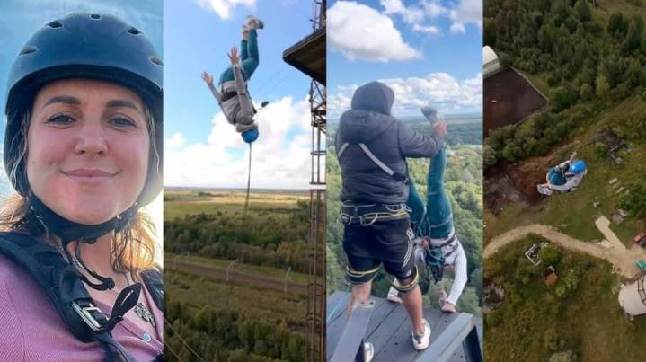 Del festejo de cumpleaños a la tragedia: una deportista cayó desde 90 metros al intentar sacarse una selfie