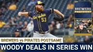 BREWERS POSTCAST: Brewers BEAT Pirates as Woodruff Delivers Pitching Masterclass