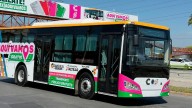 Comienza prueba de nuevos camiones de rutas Aquí vamos gratis; unidades recorren Saltillo