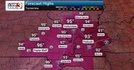 Hot and Mainly Dry Stretch Ahead, But Relief on the Horizon