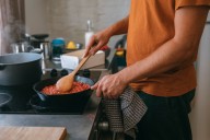 This homemade tomato and basil sauce recipe has replaced jarred pasta sauces in my home