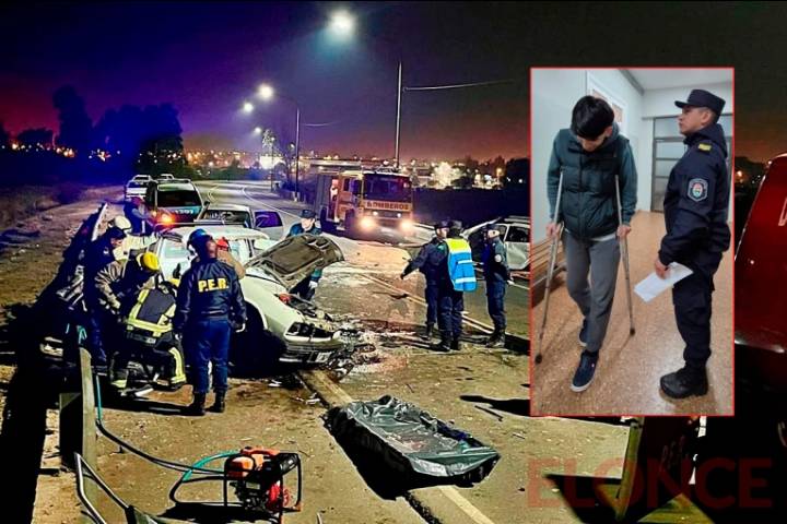 Brutal choque frontal: pericias confirmaron presencia de alcohol y drogas en el conductor