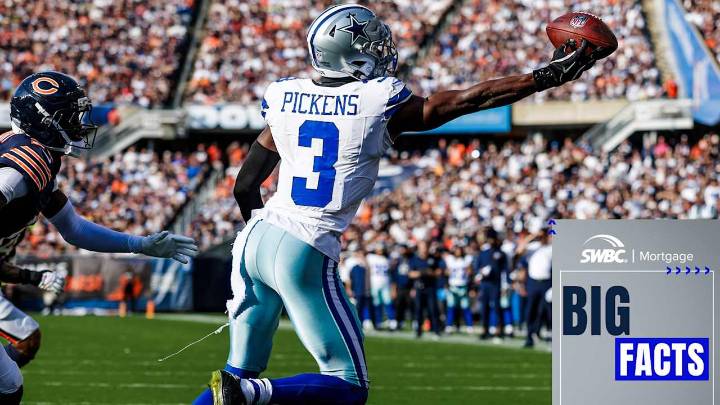 Big Facts: Pickens is top-6 when targeted 10+ times