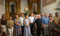 Devuelven el esplendor a la imagen de la Inmaculada Concepción del Santuario Patronal de Lorca