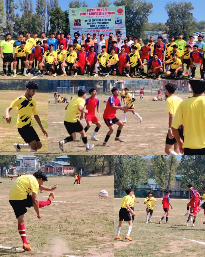 Inter-division U-19 Boys Football UT level championship kicks