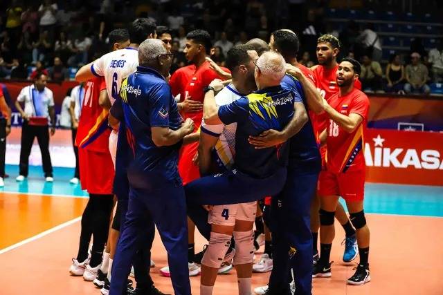 Selección venezolana de voleibol masculina se alzó con el oro en la Copa Panamericana