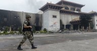 Soldiers guard Nepal's parliament after deadly protests