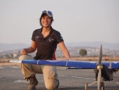 Joven mexicana compite por un lugar en un viaje al espacio