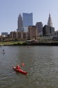 Could the Cuyahoga River ever host an open swim like Chicago just did?