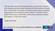 Baylor graduate student loses student-teaching position following inappropriate post about Charlie Kirk assassination