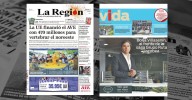 La portada de La Región de este domingo, 7 de septiembre