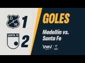 Medellín vs. Santa Fe (1-2): resultado, resumen y goles del partido por la Copa Colombia 