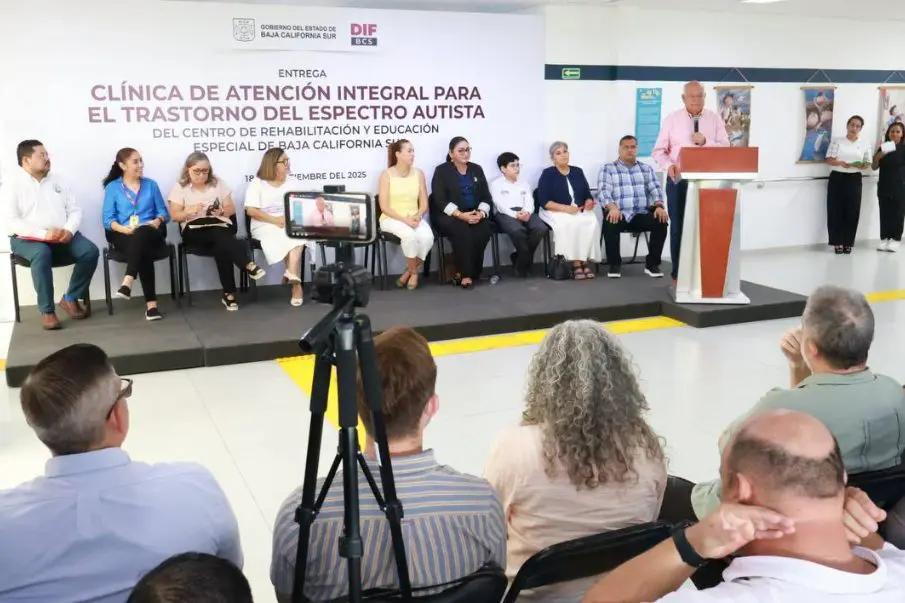Gobierno de BCS abre Clínica de Autismo en el CREE para niñas, niños y adolescentes