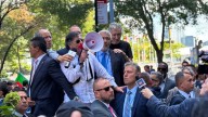 Petro participa en las marchas de Nueva York en contra de Netanyahu