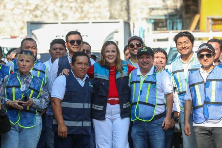 Todo el Ayuntamiento a las calles para atender el bacheo en Mérida: Cecilia Patrón