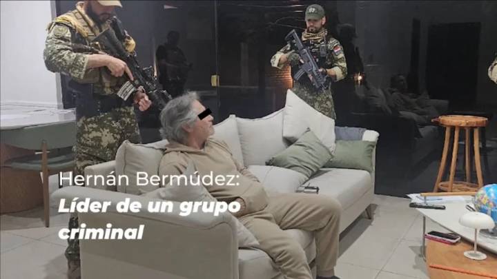 Difunde presidente de Paraguay video de la captura de Hernán Bermúdez