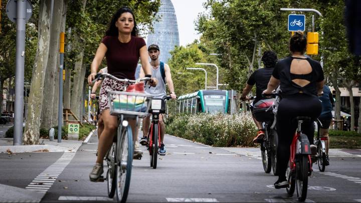 La ciencia se une a los ciclistas para crear el primer mapa real de tráfico de bicis en Barcelona