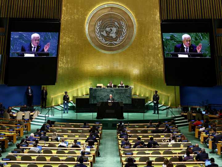 Palestine’s Abbas to address General Assembly by video after US visa denial