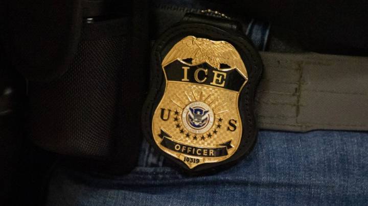 DHS says federal agent on leave after pushing woman to floor