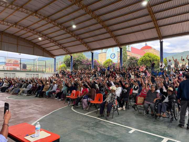 Celebra IEEPCO participación ciudadana y jornada pacífica en Guelache