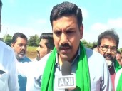 Karnataka BJP chief BY Vijayendra visits flood