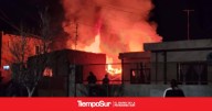 No hubo heridos Contingencia eléctrica provoca un incendio en una casa