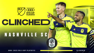 Nashville SC clinch Audi 2025 MLS Cup Playoffs spot