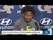 Georgia Tech players full press conference after Gardner